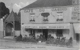 BELGIQUE -  1915 -  ROCHEFORT -  CAFE DU CASINO -  GRAND GARAGE -  REPARATIONS -  A. THARAND ROCHEFORT - Rochefort