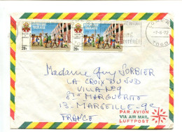 Rép. Togolaise - Affranchissement Sur Lettre Par Avion - Tourisme Et Armoiries - Togo (1960-...)