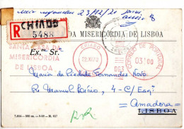 FRANQUIA MECANICAA-SANTA C.MISERICORDIA DE LISBOA - Cartas & Documentos