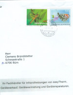 BST 9490 Vaduz Sumpf-Heidelibelle - Aurorafalter Anthocharis Cardamines Männchen Auf Wiesenschaumkraut Futterpflanze - Cartas & Documentos