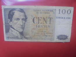 BELGIQUE 100 Francs 1959 Circuler (B.18) - 100 Frank