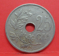 25 Centimes 1928 - TB - Pièce Monnaie Belgique - Article N°1679 - 25 Cents