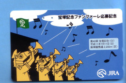 Japan Telefonkarte Japon Télécarte Phonecard - Musik Music Musique - Musique