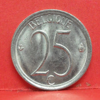 25 Centimes 1966 - SUP - Pièce Monnaie Belgique - Article N°1684 - 25 Cent