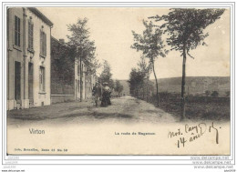 VIRTON  ..-- Nels 32 , N° 59 . Route De MAGEROUX . 1905 Vers FAMILLEUREUX ( Mr GUILLAIN )  . Voir Verso . - Virton