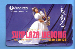Japan Telefonkarte Japon Télécarte Phonecard - Musik Music Musique Wedding - Musique