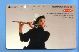 Japan Telefonkarte Japon Télécarte Phonecard - Musik Music Musique - Musique