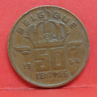 50 Centimes 1964 - TTB - Pièce Monnaie Belgique - Article N°1710 - 50 Centimes