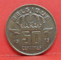 50 Centimes 1979 - SUP - Pièce Monnaie Belgique - Article N°1724 - 50 Centimes