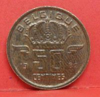 50 Centimes 1982 - SUP - Pièce Monnaie Belgique - Article N°1727 - 50 Cents