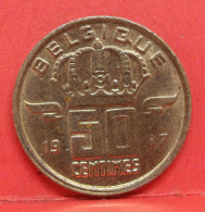 50 Centimes 1987 - SUP - Pièce Monnaie Belgique - Article N°1730 - 50 Cents