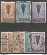 Belgique - N°353à355 * Ballon Piccard + Quelques Ex. Obl. - Unused Stamps