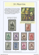 Belgique - Secours D'hiver - Saint-Martin - N°583à592** + 603à612**/* + 631à638* + 592A/B** + 613/4* + 639/40* - Unused Stamps