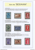 Belgique - Père Damien, Emile Vandervelde, François Bovesse - N°728à736* - Unused Stamps