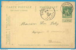 Belgique - Cartes Postales - Carte Correspondance Type 44 De PALISEUL Vers THIMEON Du 14/9/1812 - Cartes Postales 1909-1934