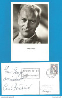 Signature / Dédicace / Autographe Original De Curd JÜRGEN - Acteur - Andere & Zonder Classificatie