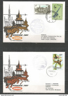 Belgique - Poste Aérienne - Sabena - 1ère Liaison Bruxelles - Kuala Lumpur (Malaysia) 4/4/1974 - Cartas & Documentos