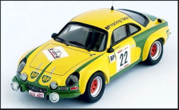 Alpine Renault A110 - F. Roothaert/E. Nijs - 24h Ieper Rally 1976 #22 - Troféu - Trofeu