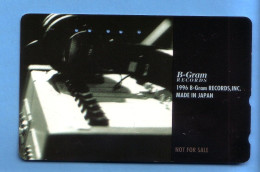 Japan Telefonkarte Japon Télécarte Phonecard - Musik Music Musique - Musique