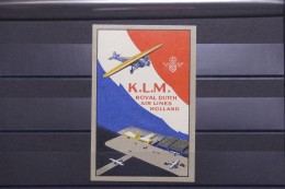 VIGNETTE - PAYS-BAS - Lignes KLM - Très Bon état - A 723 - Posta Aerea