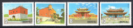 Taiwan 1985 Historic Buildings - 1st Issue - Set MNH (SG 1611-1614) - Neufs