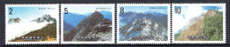 Taiwan 1986 Yushan National Park Set MNH (SG 1651-1654) - Neufs