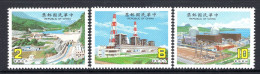 Taiwan 1986 Power Stations Set MNH (SG 1655-1657) - Neufs