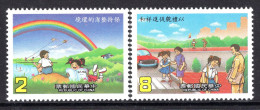 Taiwan 1986 Cleanliness & Courtesy Set MNH (SG 1685-1686) - Neufs