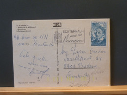 65/583U  CP LUX.  POUR LA BELG.  1979 - Lettres & Documents