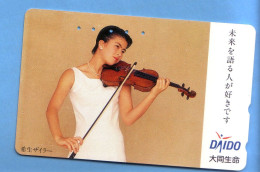 Japan Telefonkarte Japon Télécarte Phonecard - Musik Music Musique Daido - Musique