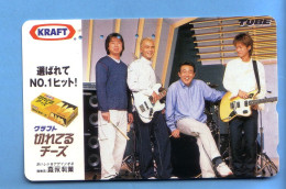 Japan Telefonkarte Japon Télécarte Phonecard - Musik Music Musique Kraft - Musique