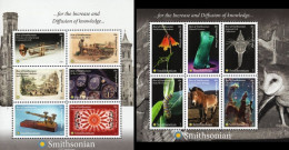 Tonga 2021, Smithsonian Museum, Trumpet, Train, Telegraph, Plane, Owl, Flower, Mineral, Insect, Donkey,12val In 2BF - Anes