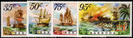 Barbuda 1975 Sea Battles Unmounted Mint. - Barbuda (...-1981)