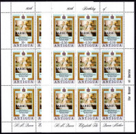 Barbuda 1980 80th Birthday Of Queen Mother Sheetlets Unmounted Mint. - Barbuda (...-1981)