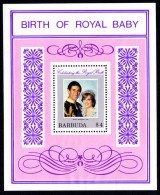 Barbuda 1982 Birth Of Prince William Unmounted Mint Souvenir Sheet. - Barbuda (...-1981)