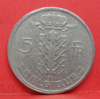 5 Francs 1958 - TB - Pièce Monnaie Belgique - Article N°1805 - 5 Francs
