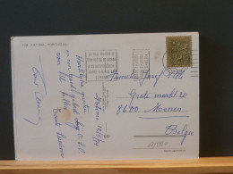 65/592U CP PORTUGAL  POUR LA BELG. - Postmark Collection