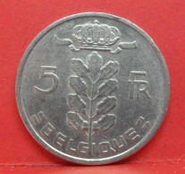 5 Francs 1977 - TTB - Pièce Monnaie Belgique - Article N°1822 - 5 Francs