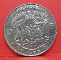 10 Francs 1969 - SUP - Pièce Monnaie Belgique - Article N°1838 - 10 Frank