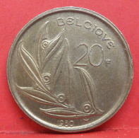20 Francs 1980 - SUP - Pièce Monnaie Belgique - Article N°1844 - 20 Francs