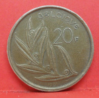 20 Francs 1981 - TTB - Pièce Monnaie Belgique - Article N°1845 - 20 Frank