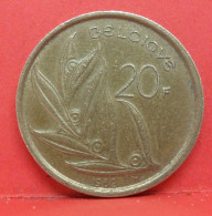 20 Francs 1982 - TTB - Pièce Monnaie Belgique - Article N°1846 - 20 Frank