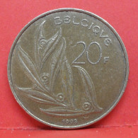 20 Francs 1993 - TB - Pièce Monnaie Belgique - Article N°1848 - 20 Frank