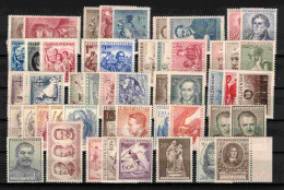 ** Tchécoslovaquie 1951-1953, Lot Avec Timbres Sans Charniere, (MNH)** - Lots & Serien