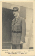 CPA - Le Général Ch. De GAULLE En Normandie - CAEN-CARPIQUET, 8-9 Octobre 1944 - Personnages