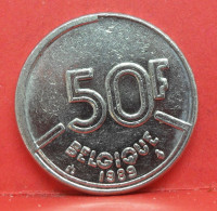 50 Francs 1989 - TTB - Pièce Monnaie Belgique - Article N°1853 - 50 Frank