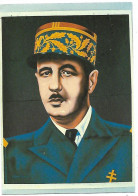 CPM - édit. ABEILLE-CARTES - 16 - DE GAULLE SUR LES MURS DE FRANCE - Affiche  De  Albert Jono, 1944 - Personnages