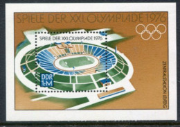 DDR / E. GERMANY 1976 Olympic Games, Montreal Block MNH / **..  Michel Block 46 - Ongebruikt