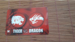 Prepaidcard Tiger Dragon Begium  Used Rare - Cartes GSM, Recharges & Prépayées