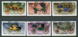 DDR / E. GERMANY 1976 Historic Coaches Used...  Michel 2147-52 - Gebraucht